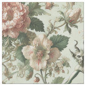 Strawberry Sins - Gothic Statement Tile Stoff (Nahaufnahme)