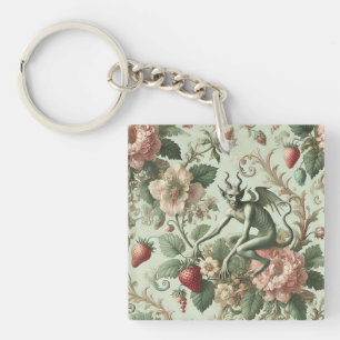 Strawberry Sins - Gotisches Barock Schlüsselanhänger