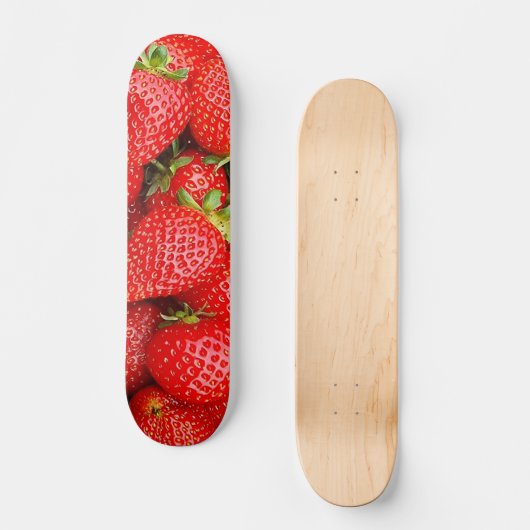 Strawberry Skateboard (Vorderseite)