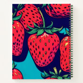 Strawberry spiral notebook notizblock (Rückseite)
