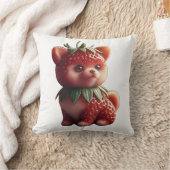 Strawberry Spitz Kissen (Decke)