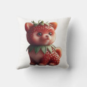 Strawberry Spitz Kissen (Rückseite)