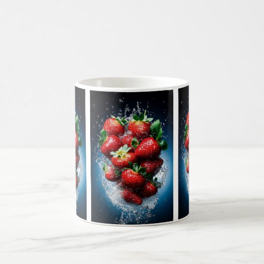 Strawberry Splash Kaffeetasse (Mittel)