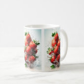 Strawberry Splash Kaffeetasse (VorderseiteRechts)
