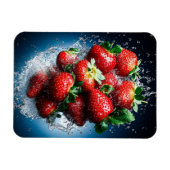 Strawberry Splash Magnet (Horizontal)