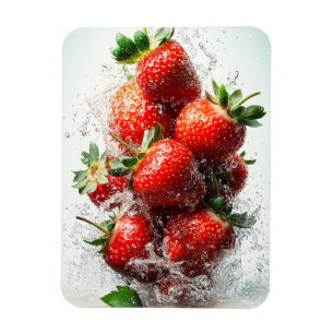 Strawberry Splash Magnet