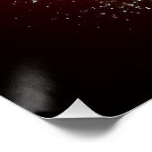 Strawberry Splash Poster (Ecke)