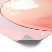 Strawberry Splash Poster (Ecke)