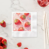 Strawberry Splash Serviette (Beispiel)