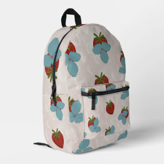 Strawberry Sprinkle Backpack  Bedruckter Rucksack