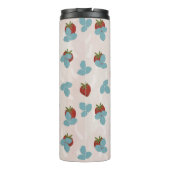 Strawberry Sprinkle Thermal Tumbler Thermosbecher (Rückseite)