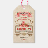 Strawberry Stampede Birthday Geschenkanhänger (Vorderseite)