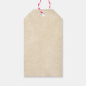 Strawberry Stampede Birthday Geschenkanhänger (Rückseite)