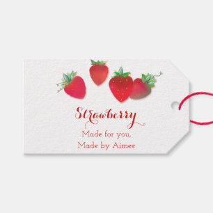 Strawberry Stems Geschenkanhänger