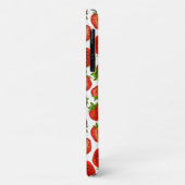 Strawberry Strawberries Red Pattern Case-Mate iPhone Hülle (Hinten/Links)