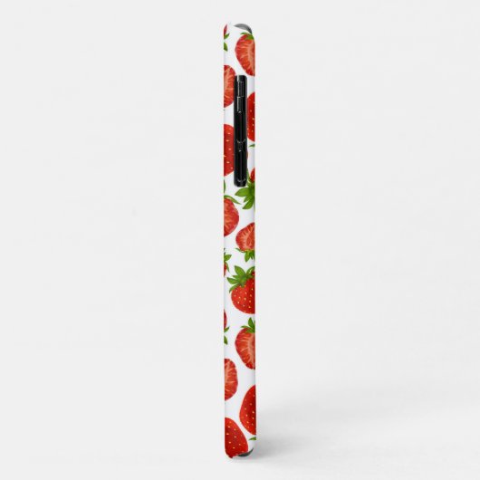 Strawberry Strawberries Red Pattern Case-Mate iPhone Hülle (Hinten/Links)