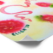 Strawberry Strawberry Poster (Ecke)