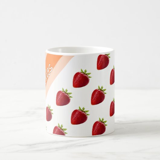 Strawberry Stripe Tasse (Mittel)