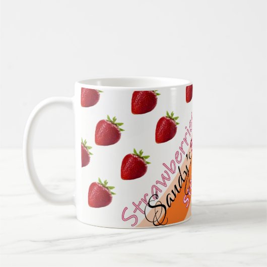 Strawberry Stripe Tasse (Links)