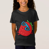 Strawberry Summer Fruit Sonnenbrille Strawberry T-Shirt (Vorderseite)