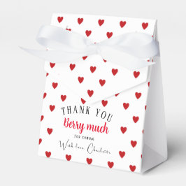 Strawberry Summer Party Vielen Dank für Ihre Unter Geschenkschachtel