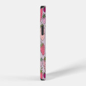 Strawberry Summer Seamless Pattern iPhone Hülle (Rechte Seite)