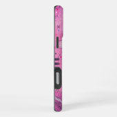 Strawberry Sundae Abstract Art iPhone Hülle (Rechte Seite)