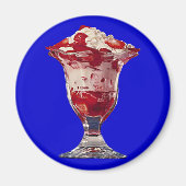 Strawberry Sundae Magnet (Vorne)
