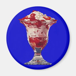 Strawberry Sundae Magnet