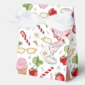 Strawberry Sundae Pattern Fevor Box Geschenkschachtel (Vorderseite)