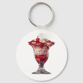 Strawberry Sundae Schlüsselanhänger (Vorderseite)