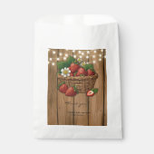 Strawberry Sweet Basket Baby Dusche Geschenktütchen (Vorderseite)