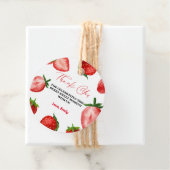 Strawberry Sweet Danke zum Geburtstag | Berry Swee Geschenkanhänger (Beispiel)