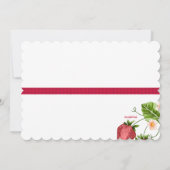 Strawberry Sweet Einladung (Rückseite)