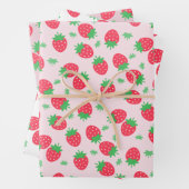 Strawberry Sweet Geschenkpapier Set (Beispiel)