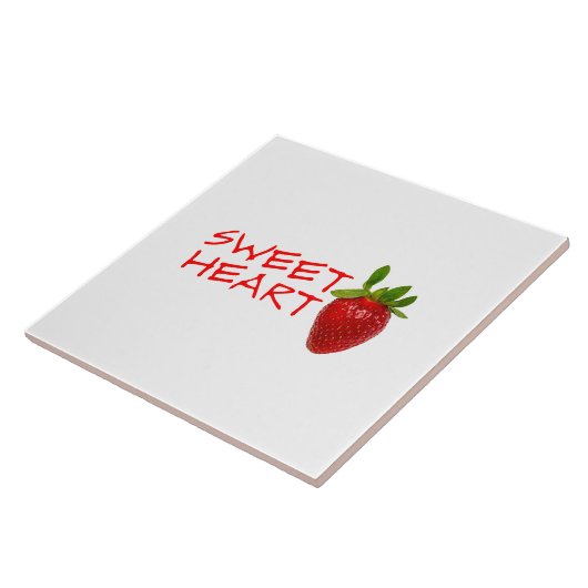 Strawberry Sweetheart Fliese (Seite)