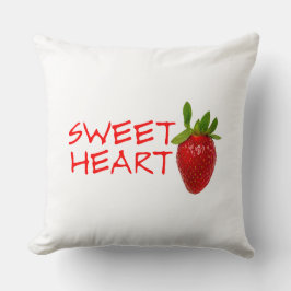 Strawberry Sweetheart Kissen