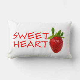 Strawberry Sweetheart Lendenkissen
