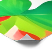 Strawberry Swirl Muster Poster (Ecke)