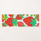 Strawberry Swirl Muster Yogamatte (Vorderseite (Horizontal))