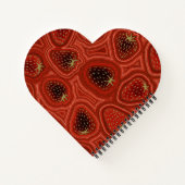 Strawberry swirl Spiral Notizblock (Rückseite)