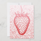 strawberry swirls einladung (Vorderseite)