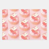 Strawberry Tart Illustration Geschenkpapier Set (Vorderseite 3)
