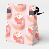 Strawberry Tart Illustration Geschenkschachtel (Rückseite)