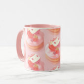 Strawberry Tart Illustration Tasse (Vorderseite Links)