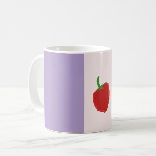 Strawberry-Tasse Kaffeetasse (Vorderseite Links)