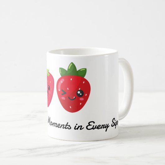 Strawberry-Tasse Kaffeetasse (VorderseiteRechts)
