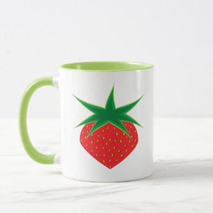 Strawberry Tasse Light Green