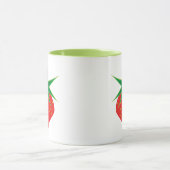 Strawberry Tasse Light Green (Zentrum)