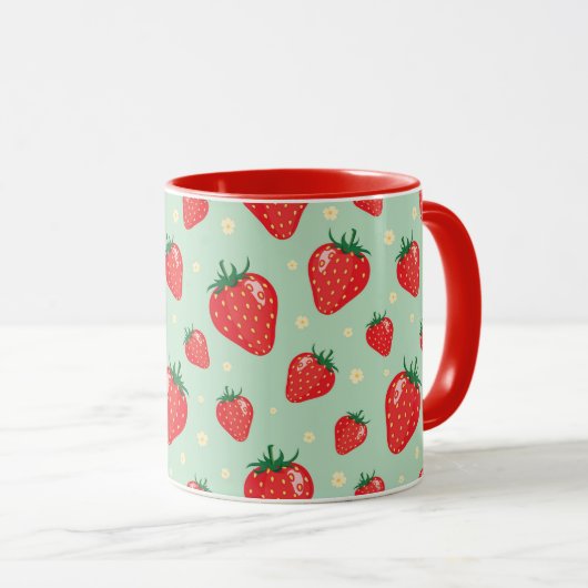 Strawberry-Tasse Tasse (VorderseiteRechts)
